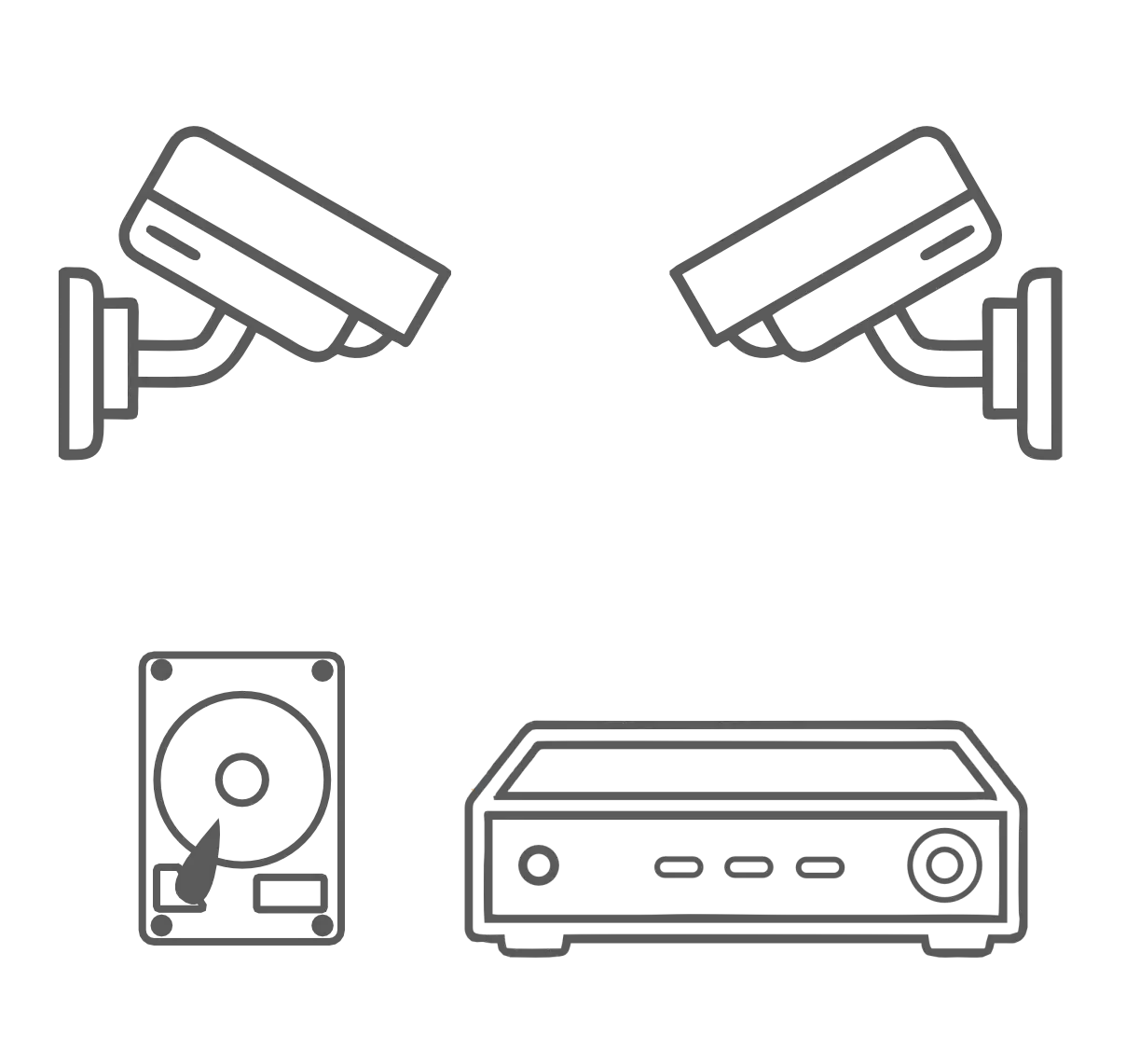 پک دوربین مداربسته-پک2عددی دوربین مداربسته-پک4 عددی دوربین مداربسته-دوربین مداربسته-داهوا-هایک ویژن-نوویکس