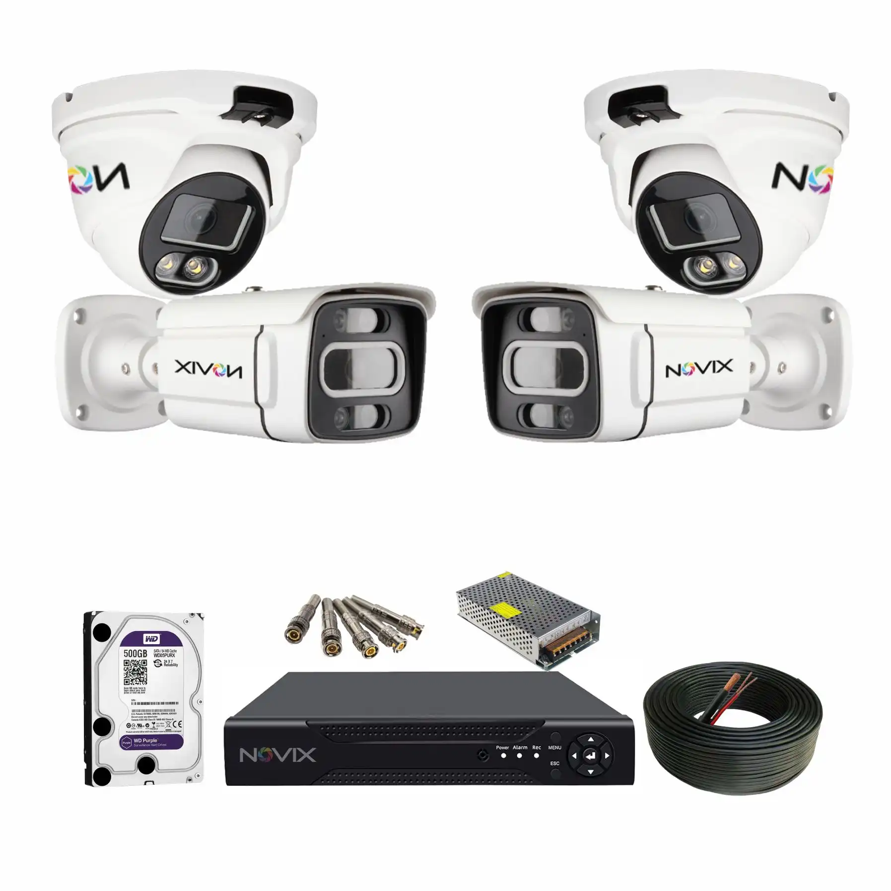 novix-برند نوویکس-نوویکس-نویکس-برند نویکس-فروشگاه نواکم-پک دوربین مداربسته