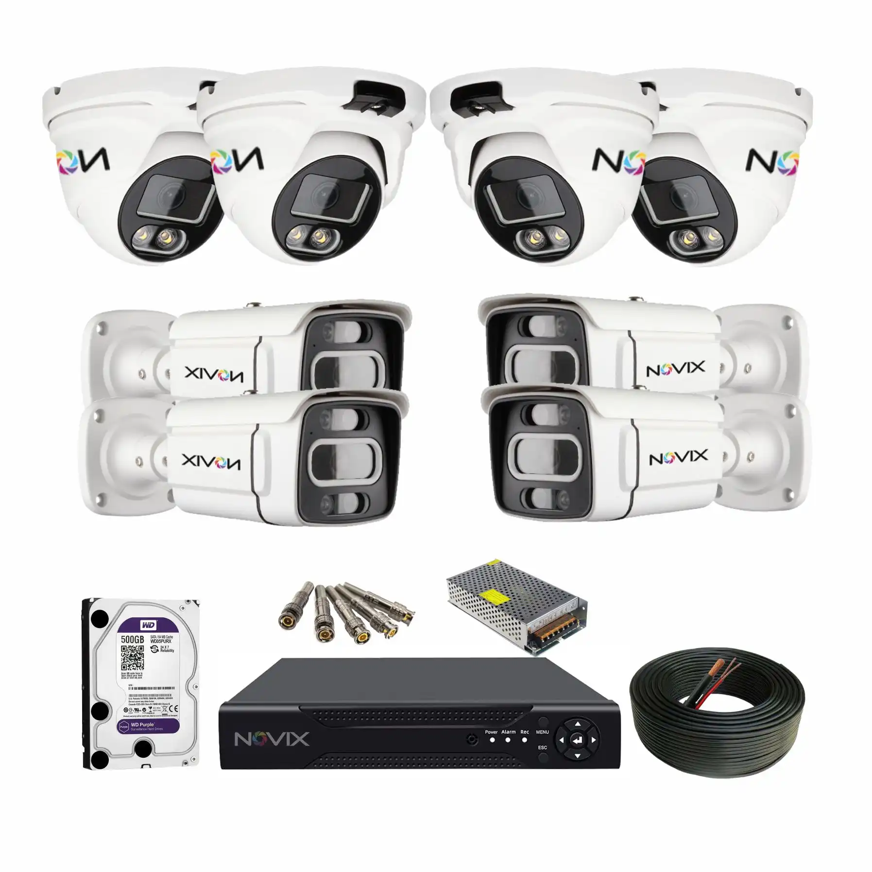 novix-برند نوویکس-نوویکس-نویکس-برند نویکس-فروشگاه نواکم-پک دوربین مداربسته